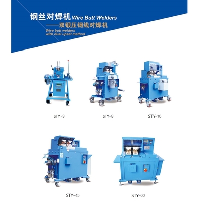 Dual Upset Method Stuiklassen Staaldraadtrekmachine 0,5 - 15KVA gemaakt in China